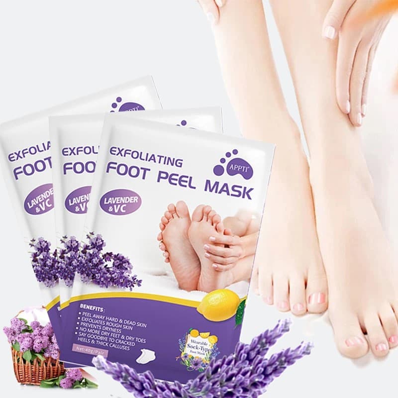 Foot Peel Mask (Lavender & Vitamin C) - 40g/Pair